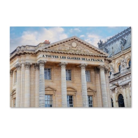 Cora Niele 'Palace Of Versailles I' Canvas Art,16x24